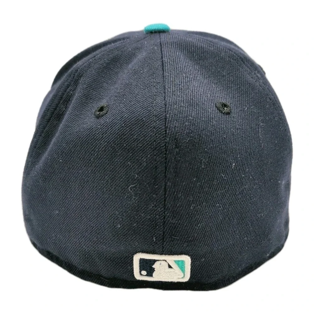 Seattle Mariners New Era 59FIFTY Fitted‎ Hat Cap MLB On Field Baseball Size 7